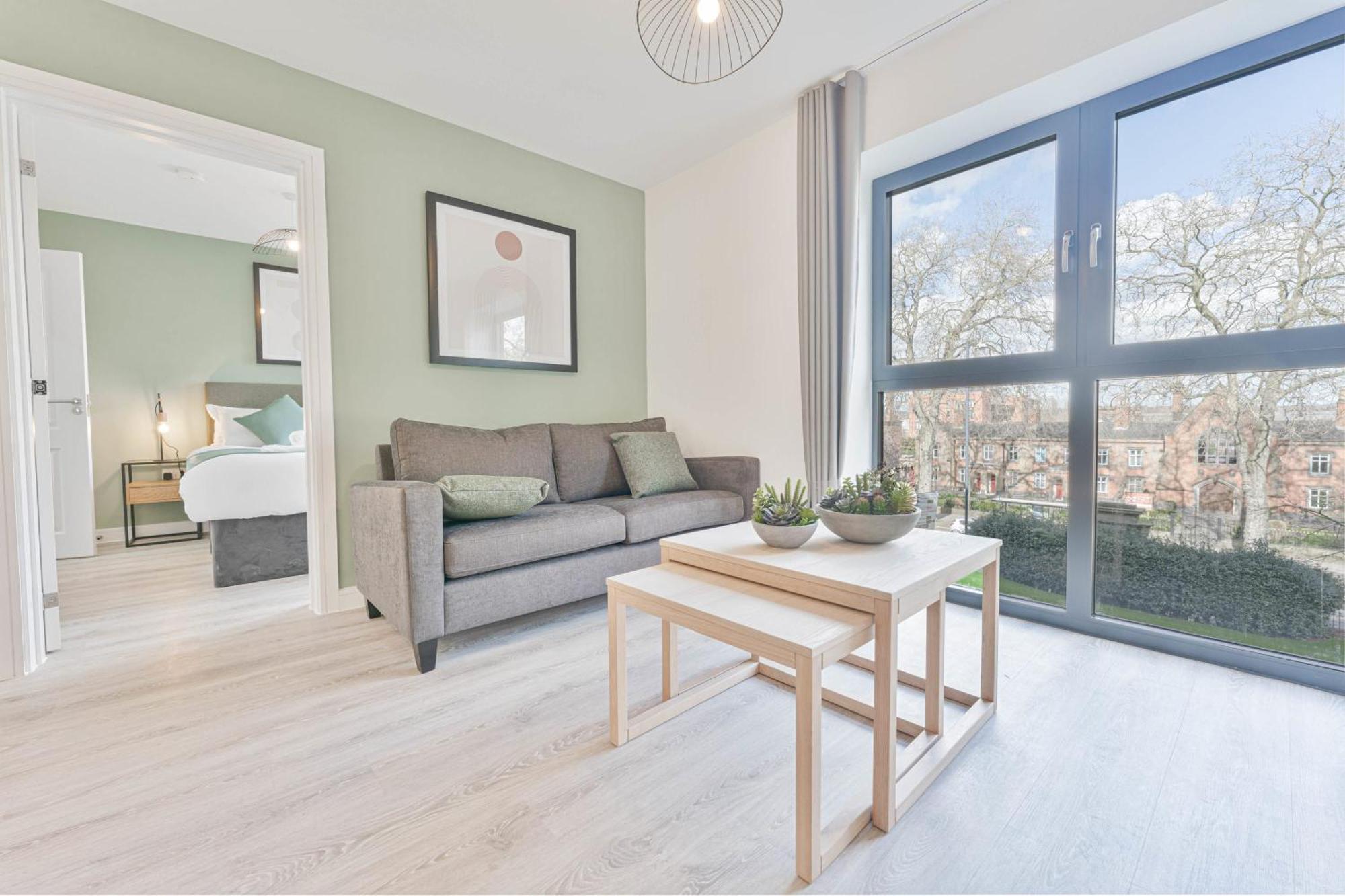 Stayzeni, Hardwick House Derby Lovely 2 Bed Flat Exteriér fotografie