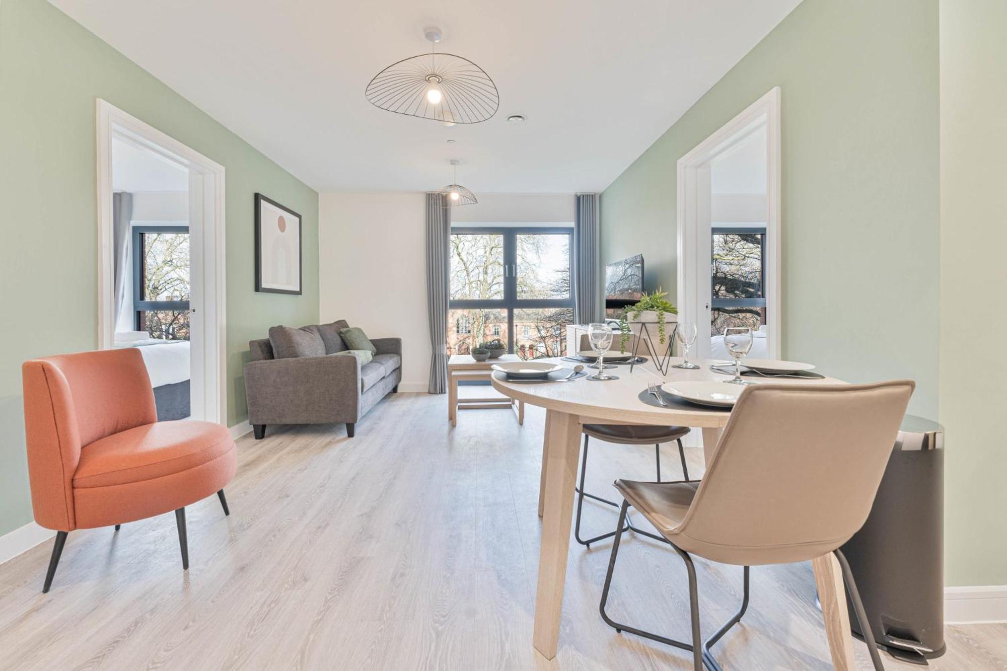 Stayzeni, Hardwick House Derby Lovely 2 Bed Flat Exteriér fotografie