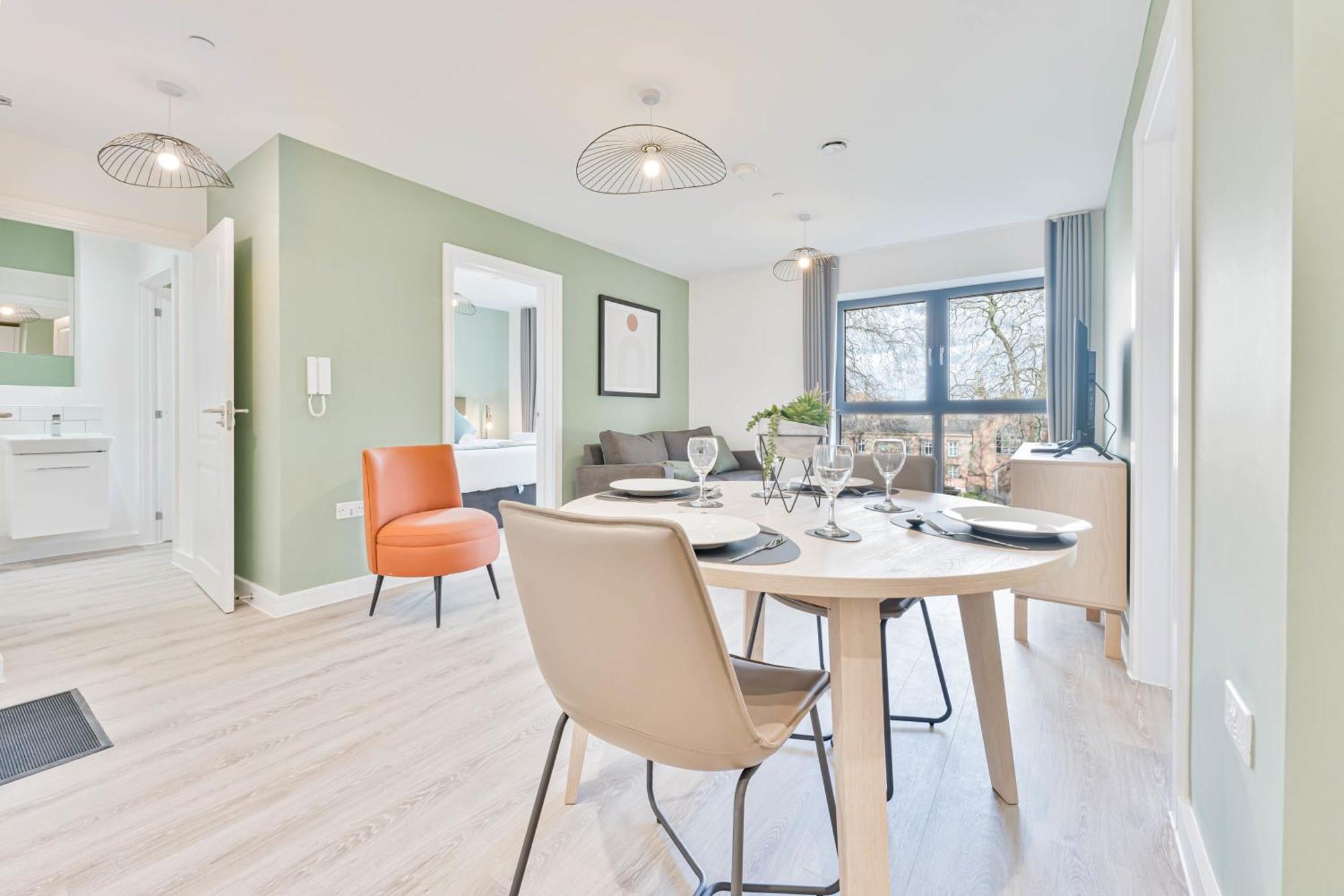 Stayzeni, Hardwick House Derby Lovely 2 Bed Flat Exteriér fotografie